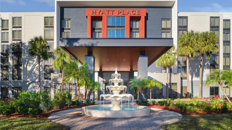 <b>Hyatt Place Tampa Airport Westshore Exterior</b>. Images powered by <a href="https://iceportal.shijigroup.com/" title="IcePortal" target="_blank">IcePortal</a>.