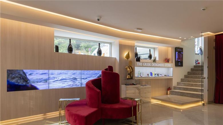 <b>Saint George Lycabettus Hotel Lobby</b>. Images powered by <a href="https://iceportal.shijigroup.com/" title="IcePortal" target="_blank">IcePortal</a>.