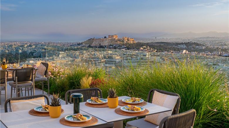Saint George Lycabettus Hotel Exterior. Images powered by <a href="https://iceportal.shijigroup.com" target="_blank" rel="noopener">Ice Portal</a>.