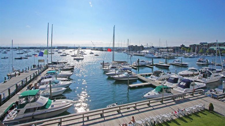 <b>Newport Harbor Hotel & Marina Exterior</b>. Images powered by <a href="https://iceportal.shijigroup.com/" title="IcePortal" target="_blank">IcePortal</a>.