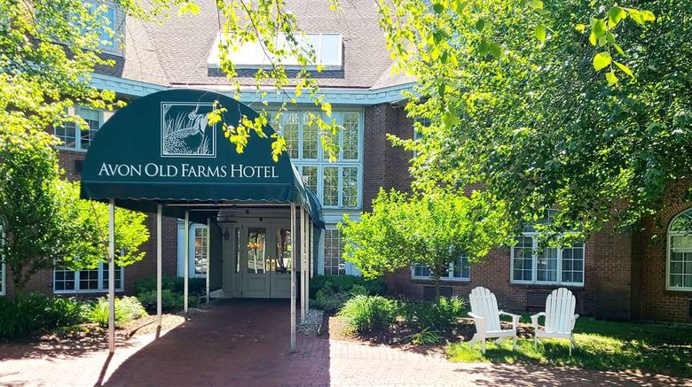 <b>Avon Old Farms Hotel Exterior</b>. Images powered by <a href="https://iceportal.shijigroup.com/" title="IcePortal" target="_blank">IcePortal</a>.