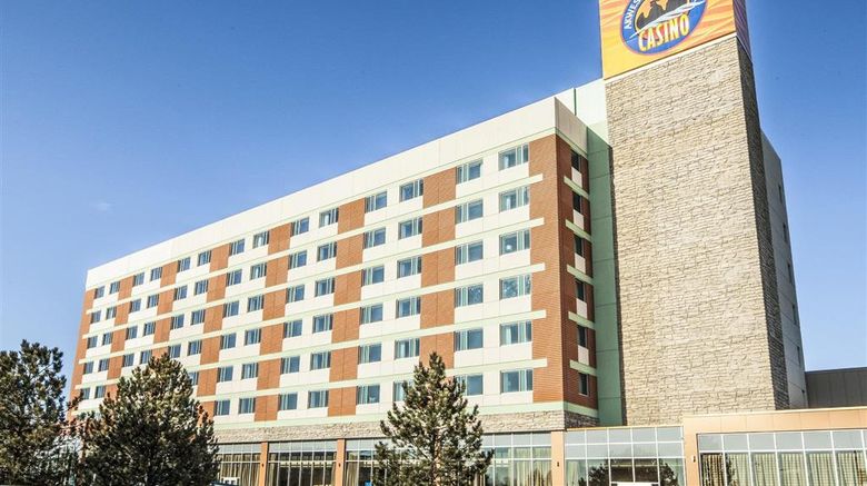 Akwesasne Mohawk Casino Resort Exterior. Images powered by <a href="https://iceportal.shijigroup.com" target="_blank" rel="noopener">Ice Portal</a>.