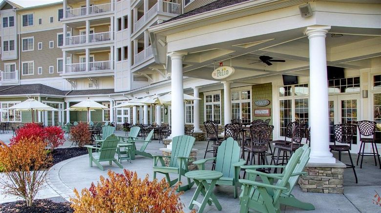 <b>Watkins Glen Harbor Hotel Exterior</b>. Images powered by <a href="https://iceportal.shijigroup.com/" title="IcePortal" target="_blank">IcePortal</a>.