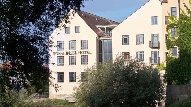 <b>Sorat Insel Hotel Regensburg Exterior</b>. Images powered by <a href="https://iceportal.shijigroup.com/" title="IcePortal" target="_blank">IcePortal</a>.