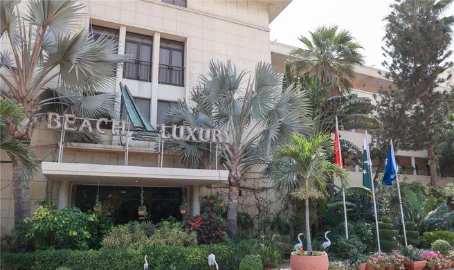 Beach Luxury Hotel Exterior