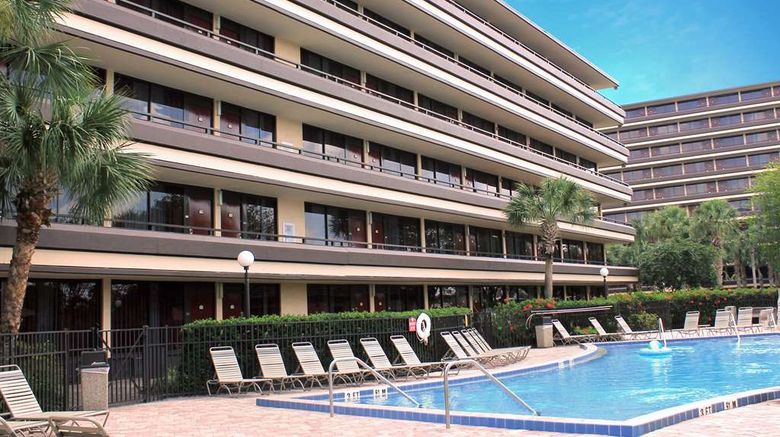 <b>Rosen Inn at Pointe Orlando Exterior</b>. Images powered by <a href="https://iceportal.shijigroup.com/" title="IcePortal" target="_blank">IcePortal</a>.