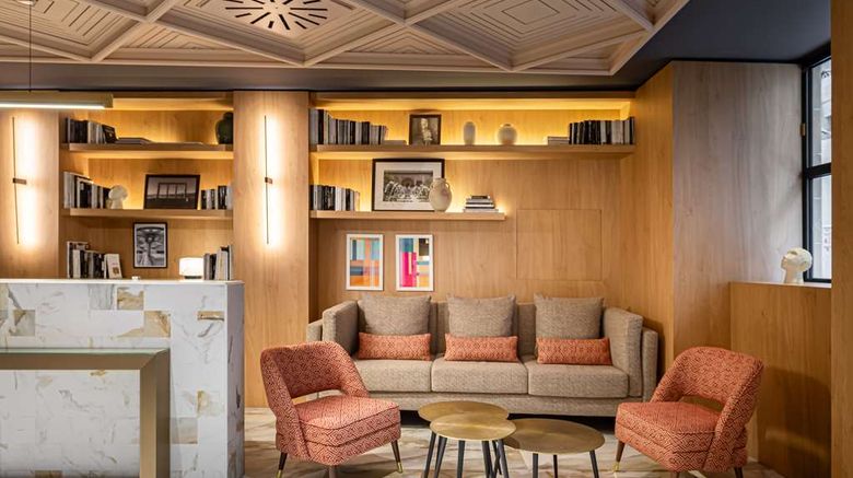 <b>Room Mate Hotel Leo Lobby</b>. Images powered by <a href="https://iceportal.shijigroup.com/" title="IcePortal" target="_blank">IcePortal</a>.