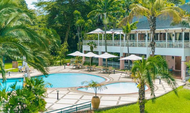 Lake Kivu Serena Hotel Exterior