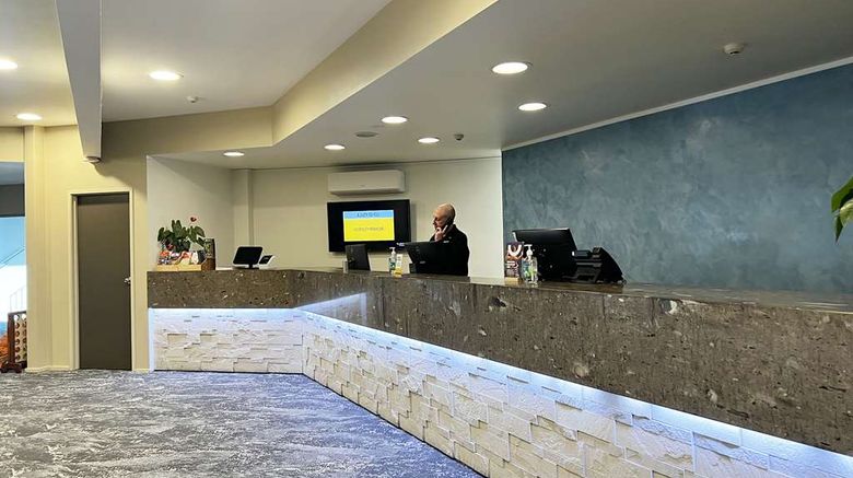 <b>Sudima Hotel Lake Rotorua Lobby</b>. Images powered by <a href="https://iceportal.shijigroup.com/" title="IcePortal" target="_blank">IcePortal</a>.