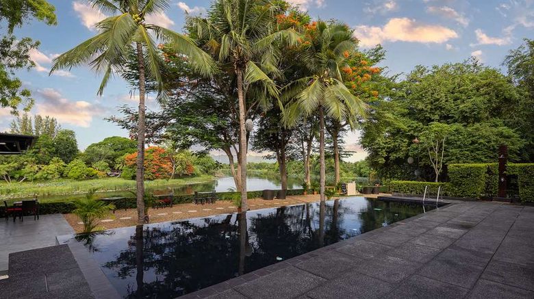 <b>U Inchantree Kanchanaburi Resort Pool</b>. Images powered by <a href="https://iceportal.shijigroup.com/" title="IcePortal" target="_blank">IcePortal</a>.