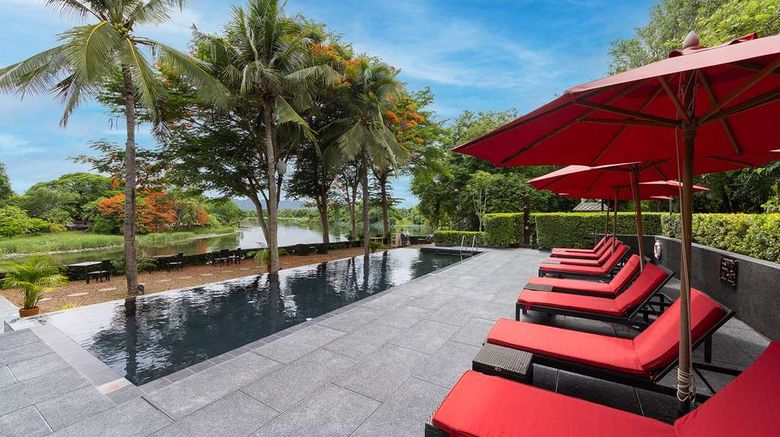<b>U Inchantree Kanchanaburi Resort Pool</b>. Images powered by <a href="https://iceportal.shijigroup.com/" title="IcePortal" target="_blank">IcePortal</a>.