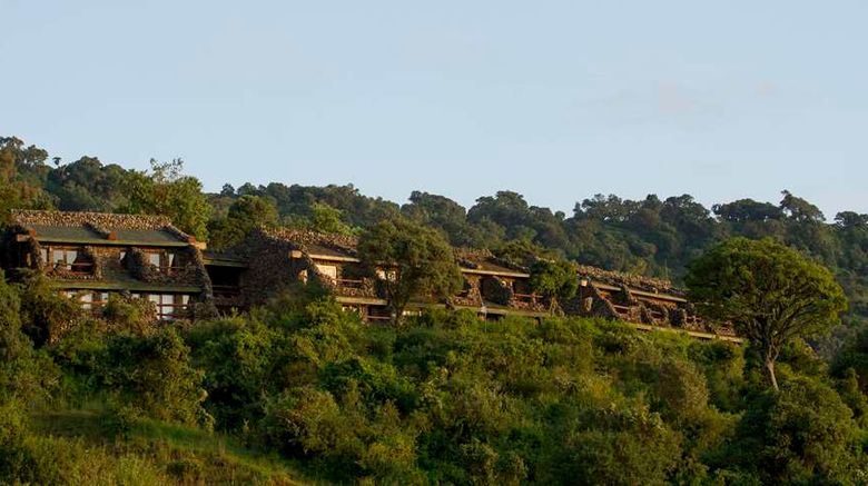 Ngorongoro Serena Safari Lodge Exterior. Images powered by <a href="https://iceportal.shijigroup.com" target="_blank" rel="noopener">Ice Portal</a>.