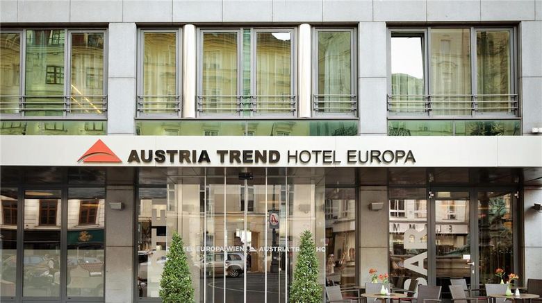 Austria Trend Hotel Europa Wien Exterior. Images powered by <a href="https://iceportal.shijigroup.com" target="_blank" rel="noopener">Ice Portal</a>.