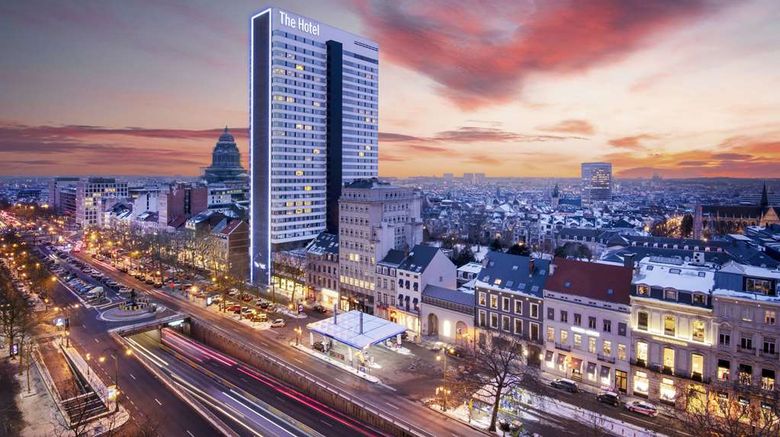 The Hotel Brussels Exterior. Images powered by <a href="https://iceportal.shijigroup.com" target="_blank" rel="noopener">Ice Portal</a>.