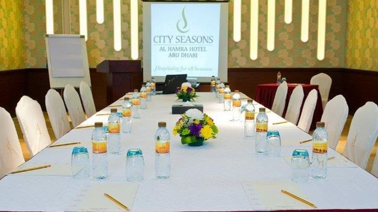 <b>City Seasons Al Hamra Hotel Abu Dhabi Ballroom</b>. Images powered by <a href="https://iceportal.shijigroup.com/" title="IcePortal" target="_blank">IcePortal</a>.