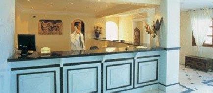 Smy Mediterranean White Santorini Lobby