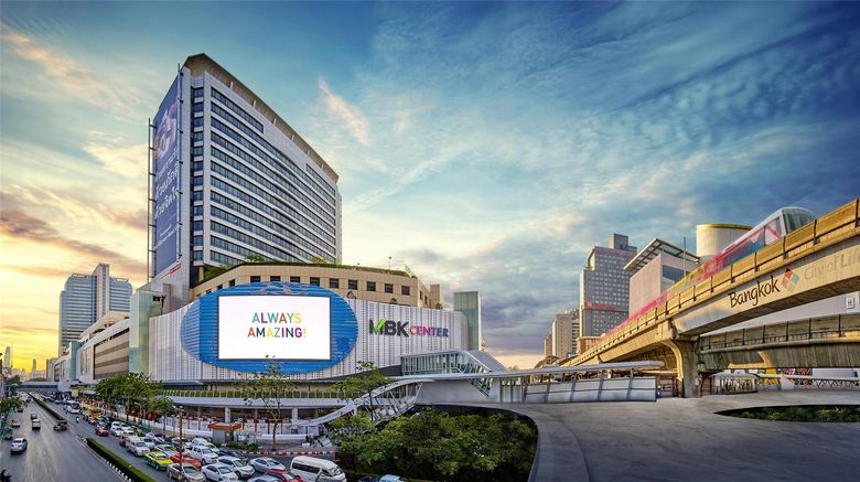 <b>Pathumwan Princess Hotel Exterior</b>. Images powered by <a href="https://iceportal.shijigroup.com/" title="IcePortal" target="_blank">IcePortal</a>.
