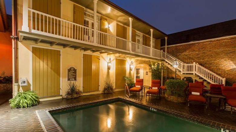 <b>Dauphine Orleans Hotel Exterior</b>. Images powered by <a href="https://iceportal.shijigroup.com/" title="IcePortal" target="_blank">IcePortal</a>.