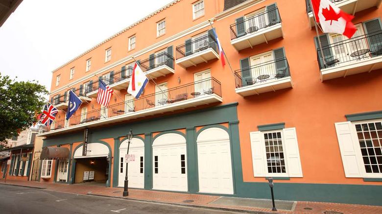 <b>Dauphine Orleans Hotel Exterior</b>. Images powered by <a href="https://iceportal.shijigroup.com/" title="IcePortal" target="_blank">IcePortal</a>.