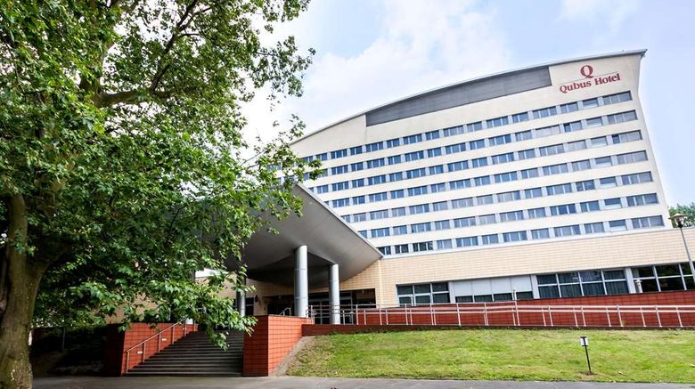 Qubus Hotel Exterior. Images powered by <a href="https://iceportal.shijigroup.com" target="_blank" rel="noopener">Ice Portal</a>.