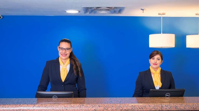 <b>iStay Hotel Ciudad Juarez Lobby</b>. Images powered by <a href="https://iceportal.shijigroup.com/" title="IcePortal" target="_blank">IcePortal</a>.
