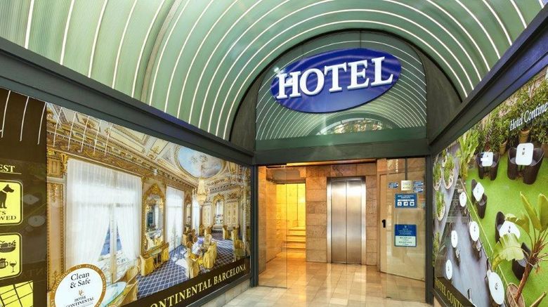 <b>Continental Barcelona Exterior</b>. Images powered by <a href="https://iceportal.shijigroup.com/" title="IcePortal" target="_blank">IcePortal</a>.