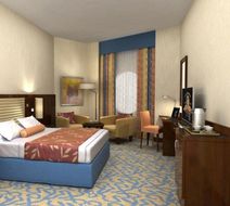 The Oceanic Hotel Room