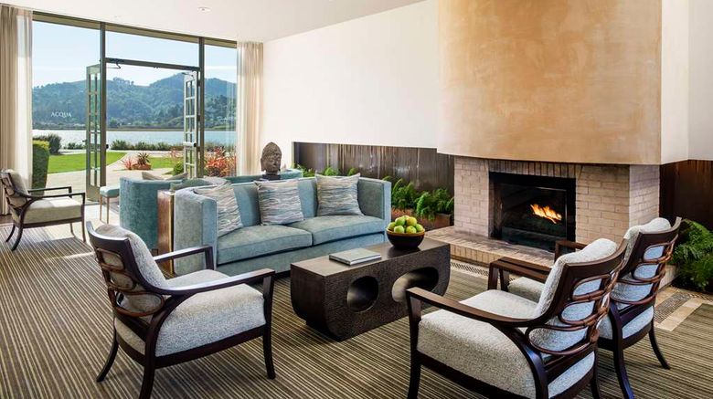 <b>Acqua Hotel Lobby</b>. Images powered by <a href=https://www.travelagewest.com/Hotels/Mill-Valley-CA/