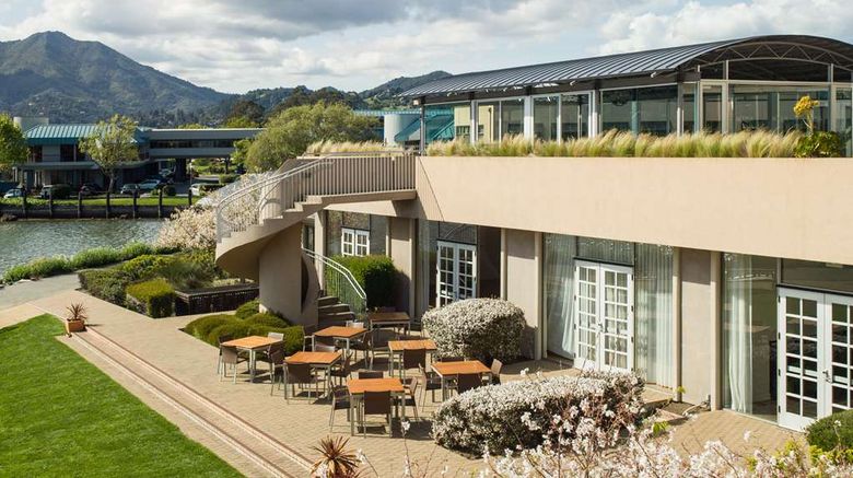 <b>Acqua Hotel Exterior</b>. Images powered by <a href=https://www.travelagewest.com/Hotels/Mill-Valley-CA/