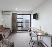St Martins Apartment Hotel Room
