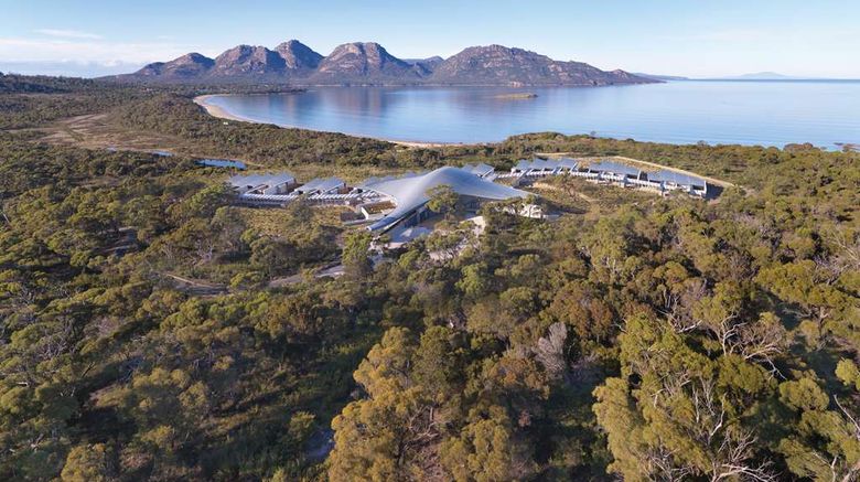 <b>Saffire Freycinet Exterior</b>. Images powered by <a href="https://iceportal.shijigroup.com/" title="IcePortal" target="_blank">IcePortal</a>.