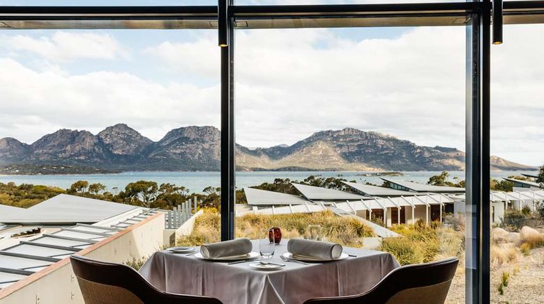 <b>Saffire Freycinet Restaurant</b>. Images powered by <a href="https://iceportal.shijigroup.com/" title="IcePortal" target="_blank">IcePortal</a>.