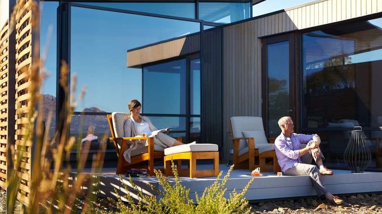 <b>Saffire Freycinet Exterior</b>. Images powered by <a href="https://iceportal.shijigroup.com/" title="IcePortal" target="_blank">IcePortal</a>.