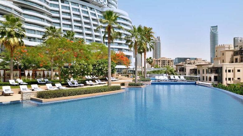 <b>The Address Downtown Dubai Pool</b>. Images powered by <a href="https://iceportal.shijigroup.com/" title="IcePortal" target="_blank">IcePortal</a>.