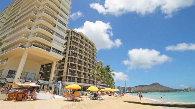 <b>Castle Waikiki Shore Exterior</b>. Images powered by <a href="https://iceportal.shijigroup.com/" title="IcePortal" target="_blank">IcePortal</a>.
