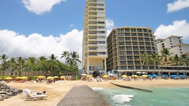 <b>Castle Waikiki Shore Exterior</b>. Images powered by <a href="https://iceportal.shijigroup.com/" title="IcePortal" target="_blank">IcePortal</a>.
