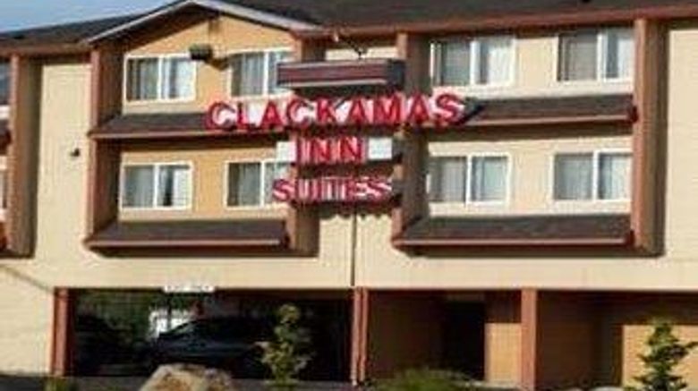 <b>Clackamas Inn Exterior</b>. Images powered by <a href="https://iceportal.shijigroup.com/" title="IcePortal" target="_blank">IcePortal</a>.