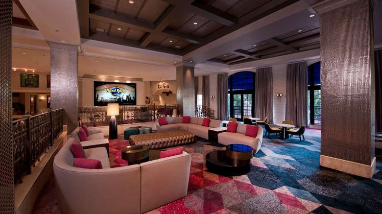 <b>Hard Rock Hotel Orlando Lobby</b>. Images powered by <a href="https://iceportal.shijigroup.com/" title="IcePortal" target="_blank">IcePortal</a>.
