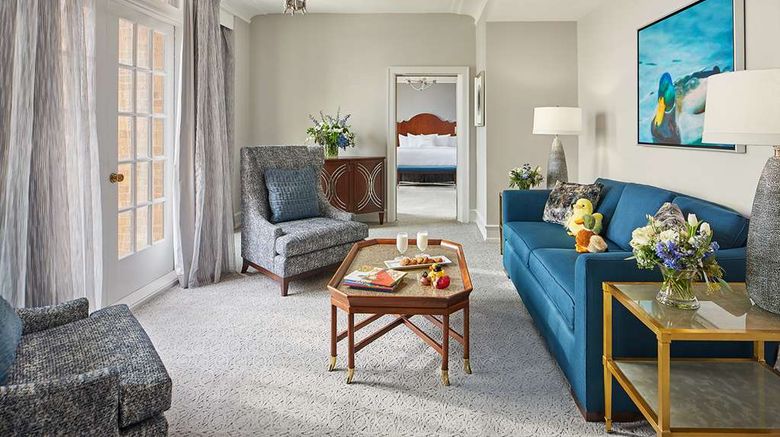<b>The Peabody Memphis Suite</b>. Images powered by <a href="https://iceportal.shijigroup.com/" title="IcePortal" target="_blank">IcePortal</a>.