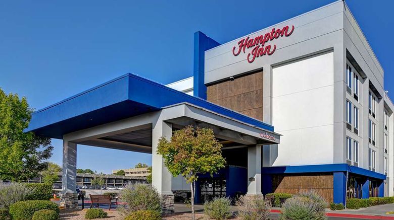 <b>Hampton Inn University Midtown Exterior</b>. Images powered by <a href="https://iceportal.shijigroup.com/" title="IcePortal" target="_blank">IcePortal</a>.