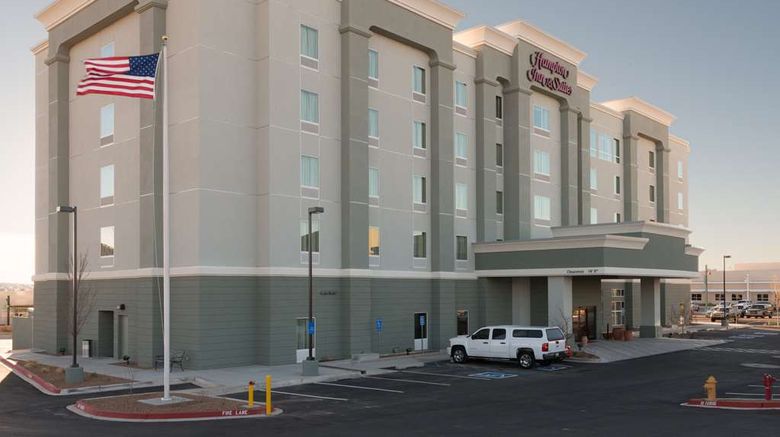 <b>Hampton Inn & Suites Albuquerque North Exterior</b>. Images powered by <a href="https://iceportal.shijigroup.com/" title="IcePortal" target="_blank">IcePortal</a>.