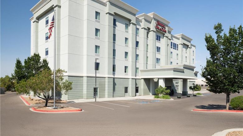 <b>Hampton Inn & Suites Albuquerque North Exterior</b>. Images powered by <a href="https://iceportal.shijigroup.com/" title="IcePortal" target="_blank">IcePortal</a>.