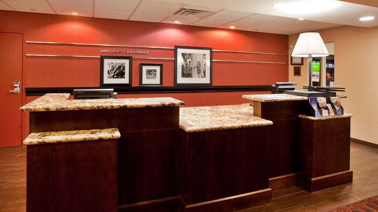<b>Hampton Inn & Suites Aberdeen Lobby</b>. Images powered by <a href="https://iceportal.shijigroup.com/" title="IcePortal" target="_blank">IcePortal</a>.