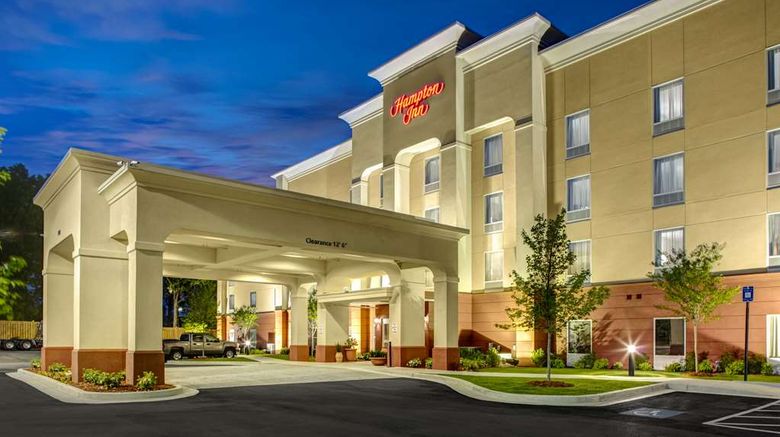 <b>Hampton Inn Thomson Exterior</b>. Images powered by <a href="https://iceportal.shijigroup.com/" title="IcePortal" target="_blank">IcePortal</a>.