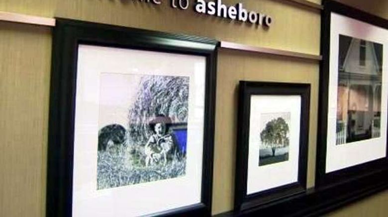 <b>Hampton Inn Asheboro Lobby</b>. Images powered by <a href="https://iceportal.shijigroup.com/" title="IcePortal" target="_blank">IcePortal</a>.