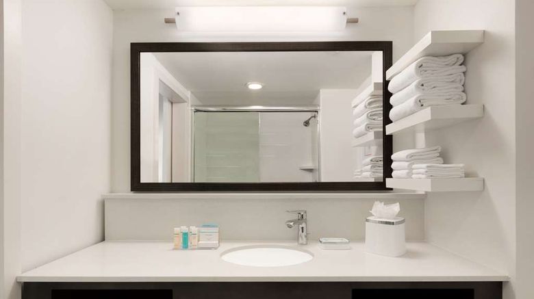<b>Hampton Inn Buckhead Room</b>. Images powered by <a href="https://iceportal.shijigroup.com/" title="IcePortal" target="_blank">IcePortal</a>.
