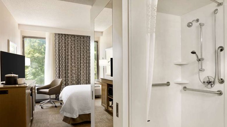 <b>Hampton Inn Buckhead Room</b>. Images powered by <a href="https://iceportal.shijigroup.com/" title="IcePortal" target="_blank">IcePortal</a>.