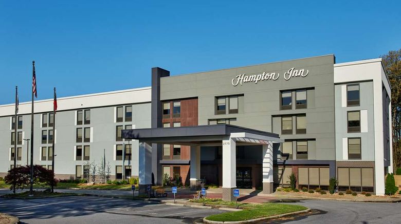 <b>Hampton Inn Atlanta-Cumberland Mall/NW Exterior</b>. Images powered by <a href="https://iceportal.shijigroup.com/" title="IcePortal" target="_blank">IcePortal</a>.