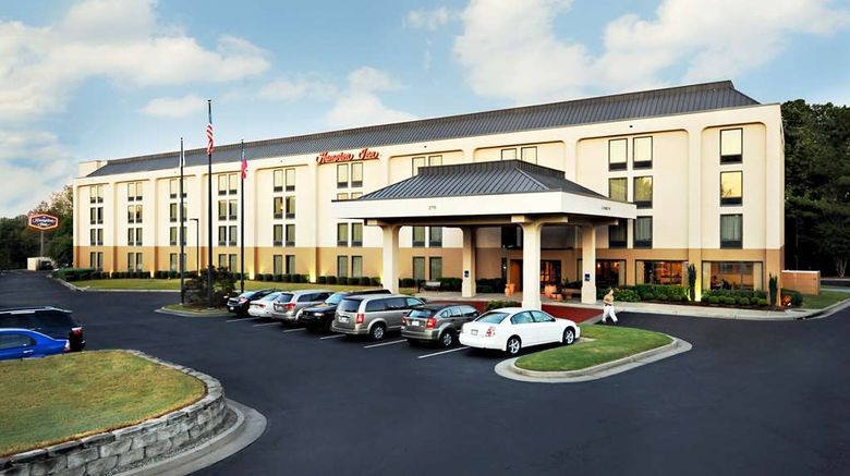 <b>Hampton Inn Atlanta-Cumberland Mall/NW Exterior</b>. Images powered by <a href="https://iceportal.shijigroup.com/" title="IcePortal" target="_blank">IcePortal</a>.