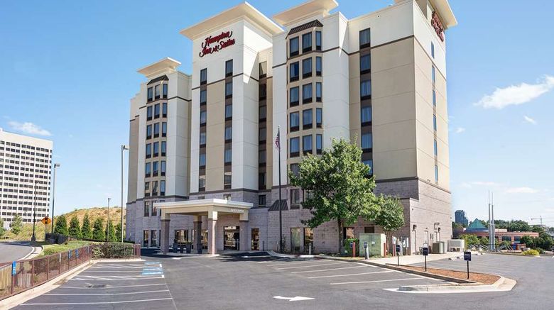 <b>Hampton Inn & Suites Atlanta-Galleria Exterior</b>. Images powered by <a href="https://iceportal.shijigroup.com/" title="IcePortal" target="_blank">IcePortal</a>.